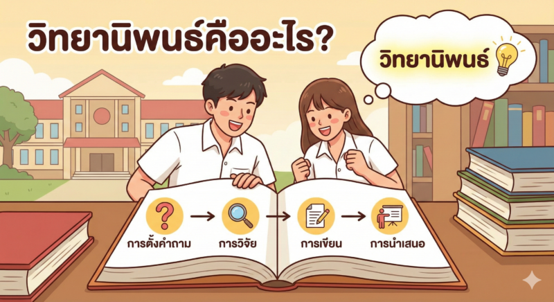 วิทยานิพนธ์คืออะไร