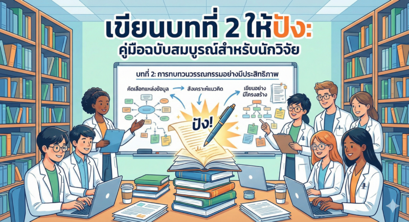 เขียนบทที่ 2 ให้ปัง